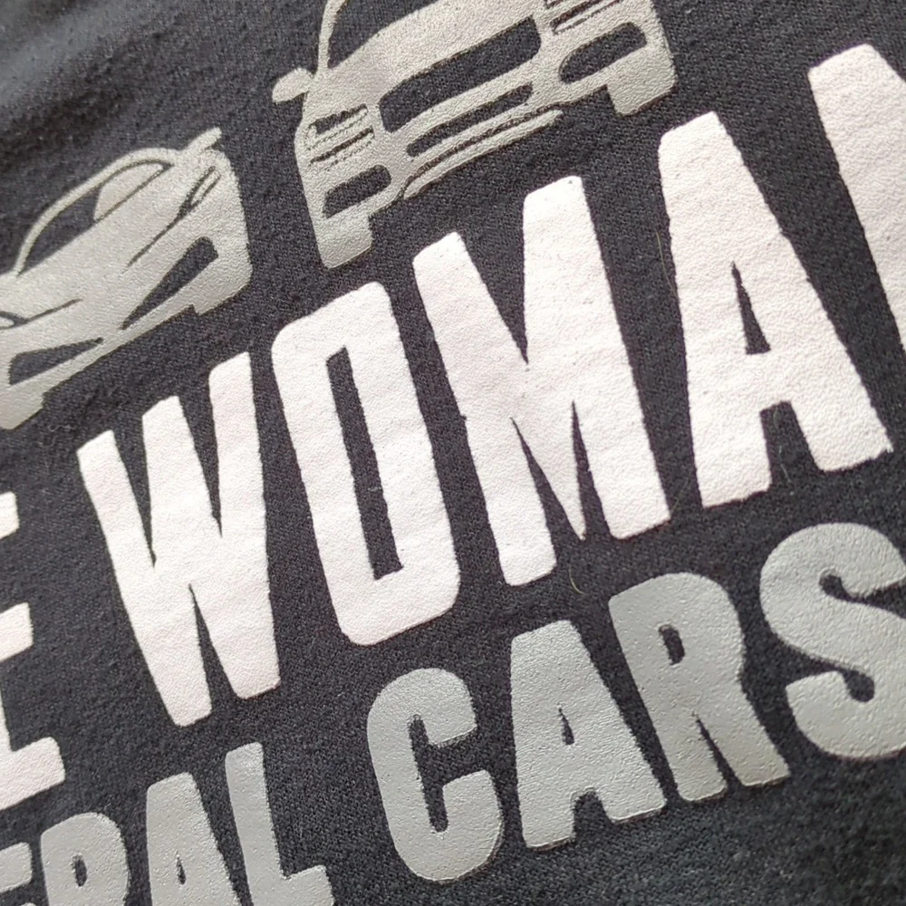 Hoodie "Love One Woman and Several Cars" XL Mens Sweatshirt Funny Mechanic - Picture 4 of 5